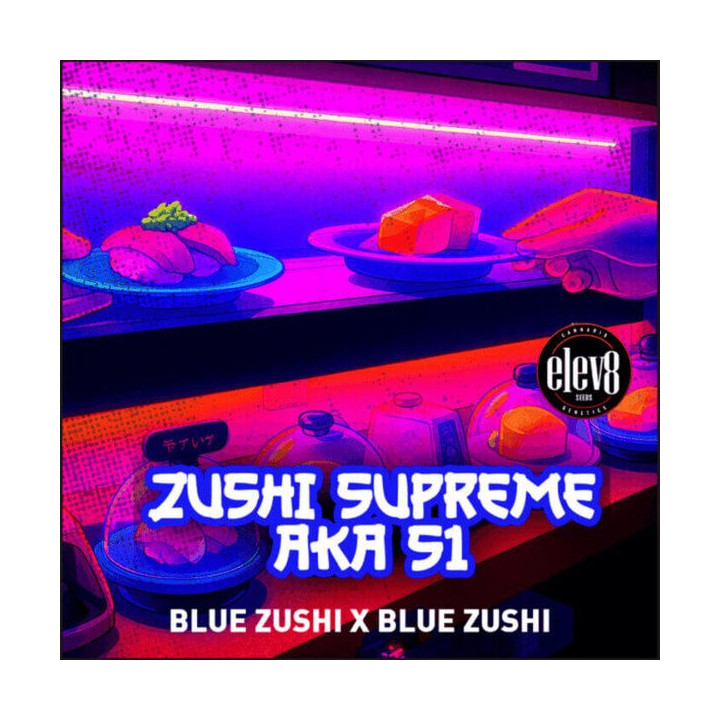 Elev8 Seeds Semillas de marihuana feminizadas Zushi Supreme