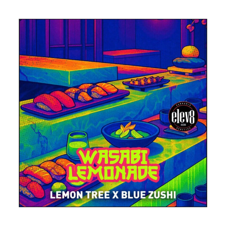 Elev8 Seeds Semillas de marihuana feminizadas Wasabi Lemonade